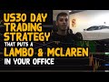 US30 Day Trading Strategy that puts a Lambo & Mclaren in your Office