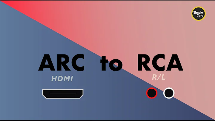 ARC to RCA - How to connect TV to Receiver with HDMI ARC