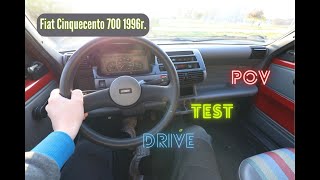 [POV 001] Fiat Cinquecento 700 || 4K POV Test drive