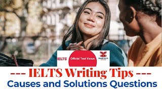 IELTS Writing Tips for Task 2 | Causes and Solutions Essay