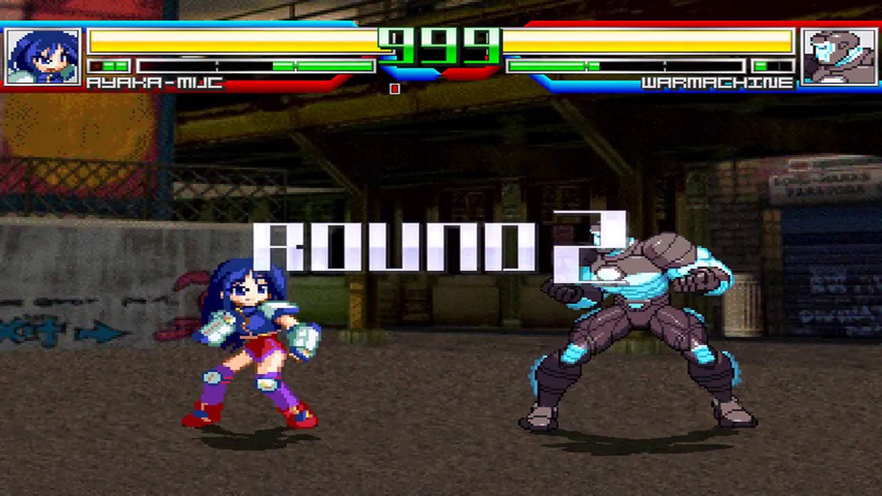 Nick54222 Mugen Ayaka Mvc Me Vs War Machine Youtube