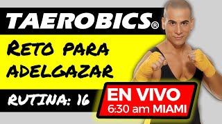 Rutina de Cardio para Adelgazar | Ejercicios para Quemar Grasa [TAEROBICS 50 minutos con Henry #16]