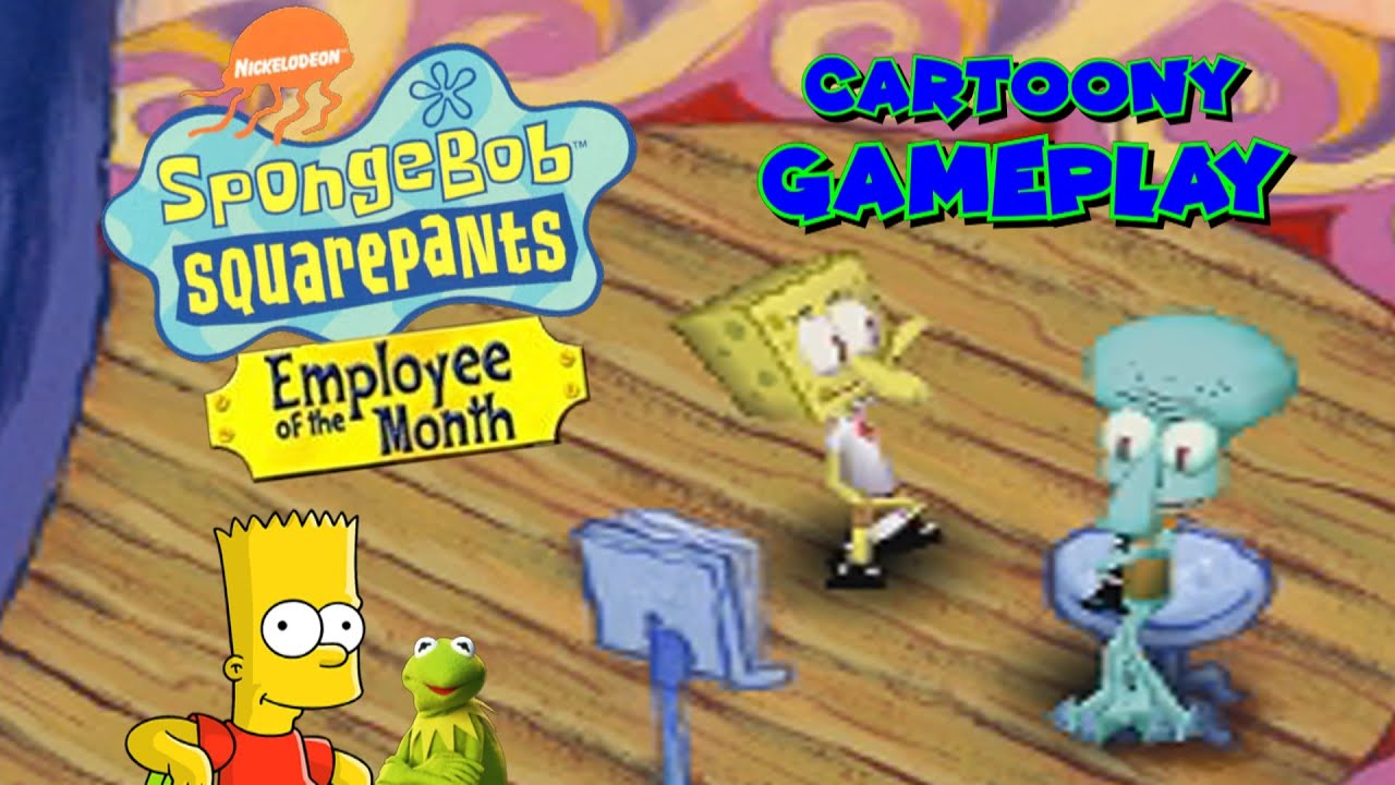 spongebob squarepants employee of the month game play