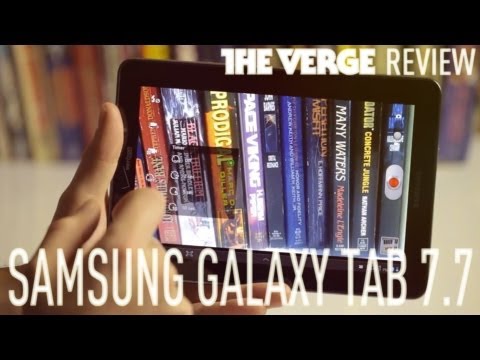 Samsung Galaxy Tab 7.7 Verizon review