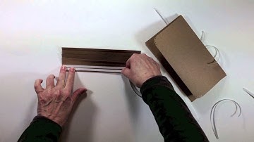 Vertical Paper Bag Mini Album Series Part 2 - Creating the Binding