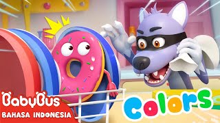 Donat dan Serigala Bermain Petak Umpet 🍩| Makanan Lezat | Lagu Anak-anak | BabyBus Bahasa Indonesia