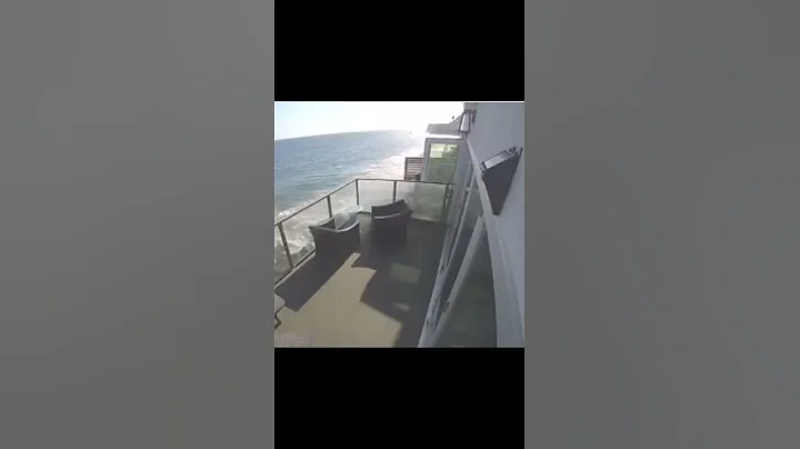 Terrifying Moment A Balcony Full Of People Suddenly Collapsed #shorts #viral