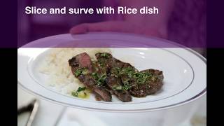 BRC M2M Tequila Chimichurri Marinated Steak