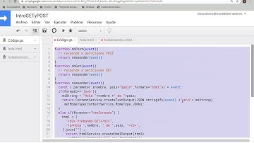 AppScript: Generando Contenido HTML desde plantillas con scriplets