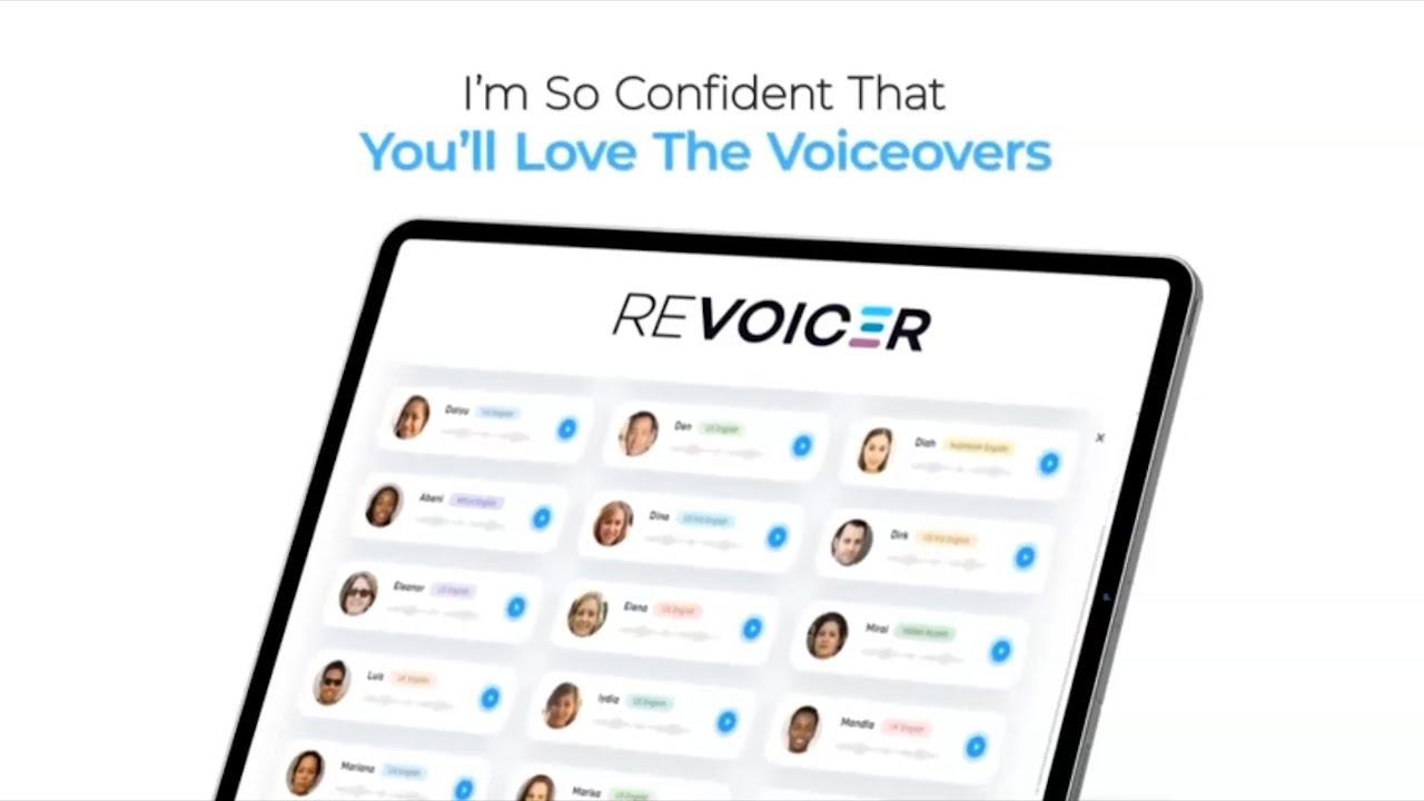REVOICER - AI text to speech online - Emotion-based AI Voices - YouTube