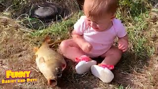 Try Not to Say Nooo! Funny Babies Have FAILED Outdoors Moments  || Funny Baby Videos