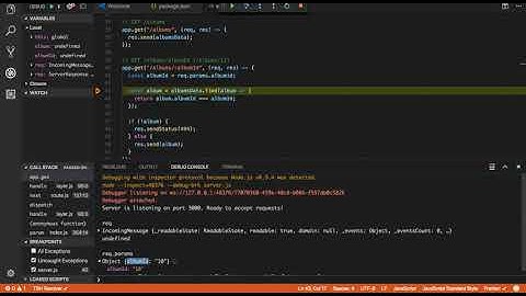 Node 4 - Debugging and nodemon
