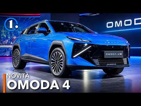 It looks like a LAMBORGHINI but it's HYBRID and costs 20,000 EUROS 🚙 Omoda 4