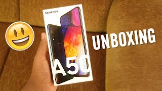Samsung Galaxy A50 - Unboxing