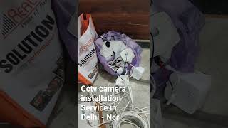 Cctv camera installation services delhi-ncr #shriramenterprises #shorts #shortvideo #viral