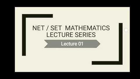 Net set lecture 1: Annihilating, Characteristic and minimal Polynomial.
