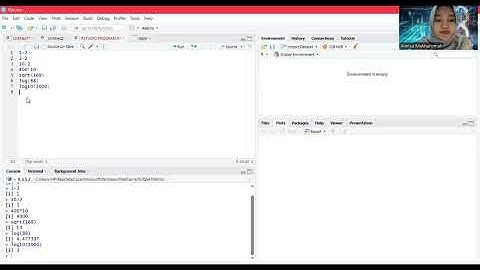 Praktikum Bioinformatika | Penggunaan Software R dan Aplikasi Rstudio 