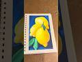 Lemons oil pastel art 🍋 #art #oilpastel #drawing #artist #painting