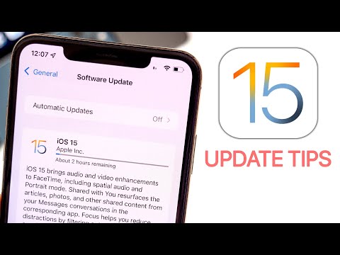 iOS 15로 업데이트하는 방법 - 설치 전 팁!