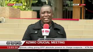 Azimio Crucial Meeting: Raila is chairing the meeting at KICC