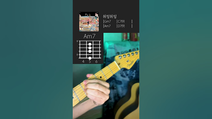 📌저장하시고 연습 때 연주해보세요-!ㅣ혁오 - 위잉위잉