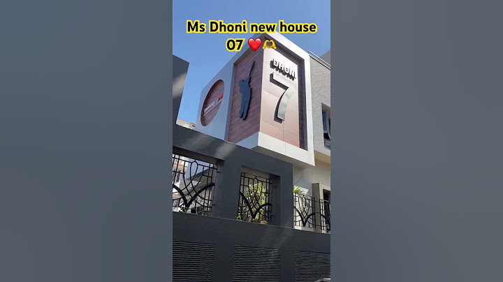 Ms Dhoni new house at Ranchi Jharkhand ||#mahi #thala #dhoni