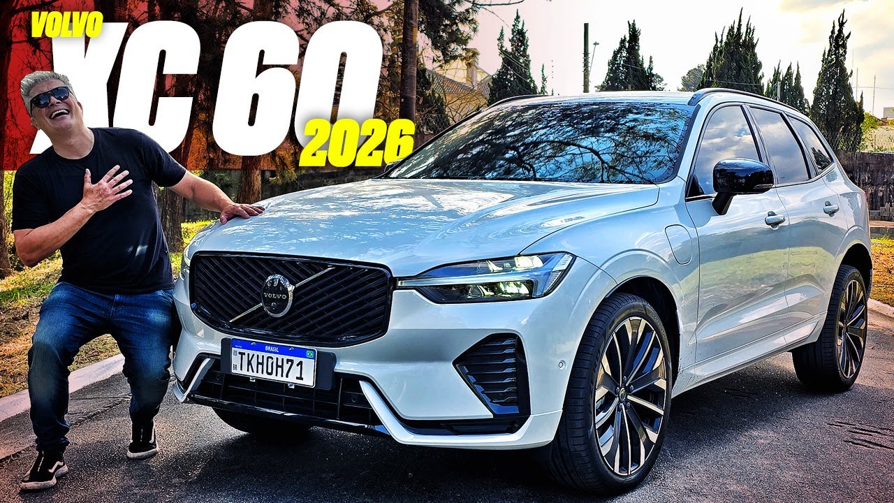 Novo Volvo XC60 Ultra Dark - O ÚLTIMO A COMBUSTÃO? O QUE MUDOU? MELHOR QUE BMW E AUDI? E OS PREÇOS?