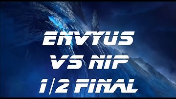 EnVyUs vs NIP + TeamSpeak : [1/2 FINAL KATOWICE 2015 | 2map]