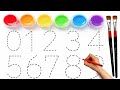 12345 | Numbers | 1234 Number Names | 1 to 10 counting | 12345 learning for kids | 123 songs| colors