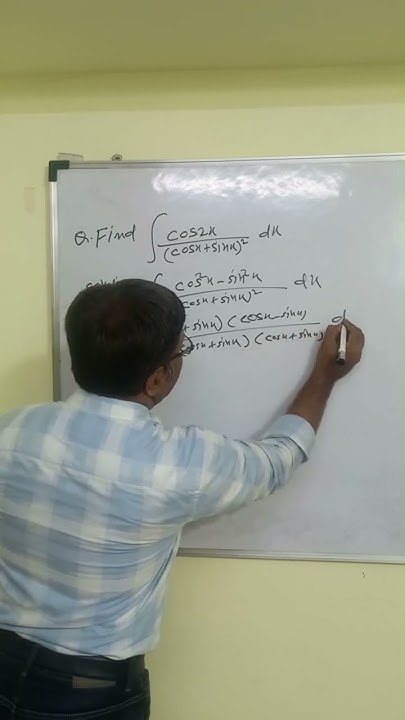Integration Of cos 2x cos X sin X Whoke Square dx shorts class12maths integration-of-cos-2x-cos-x-sin-x-whoke-square-dx-shorts-class12maths