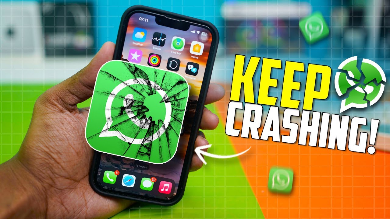 Fix WhatsApp Keeps Crashing on iPhone | WhatsApp Not Opening or Stuck ...