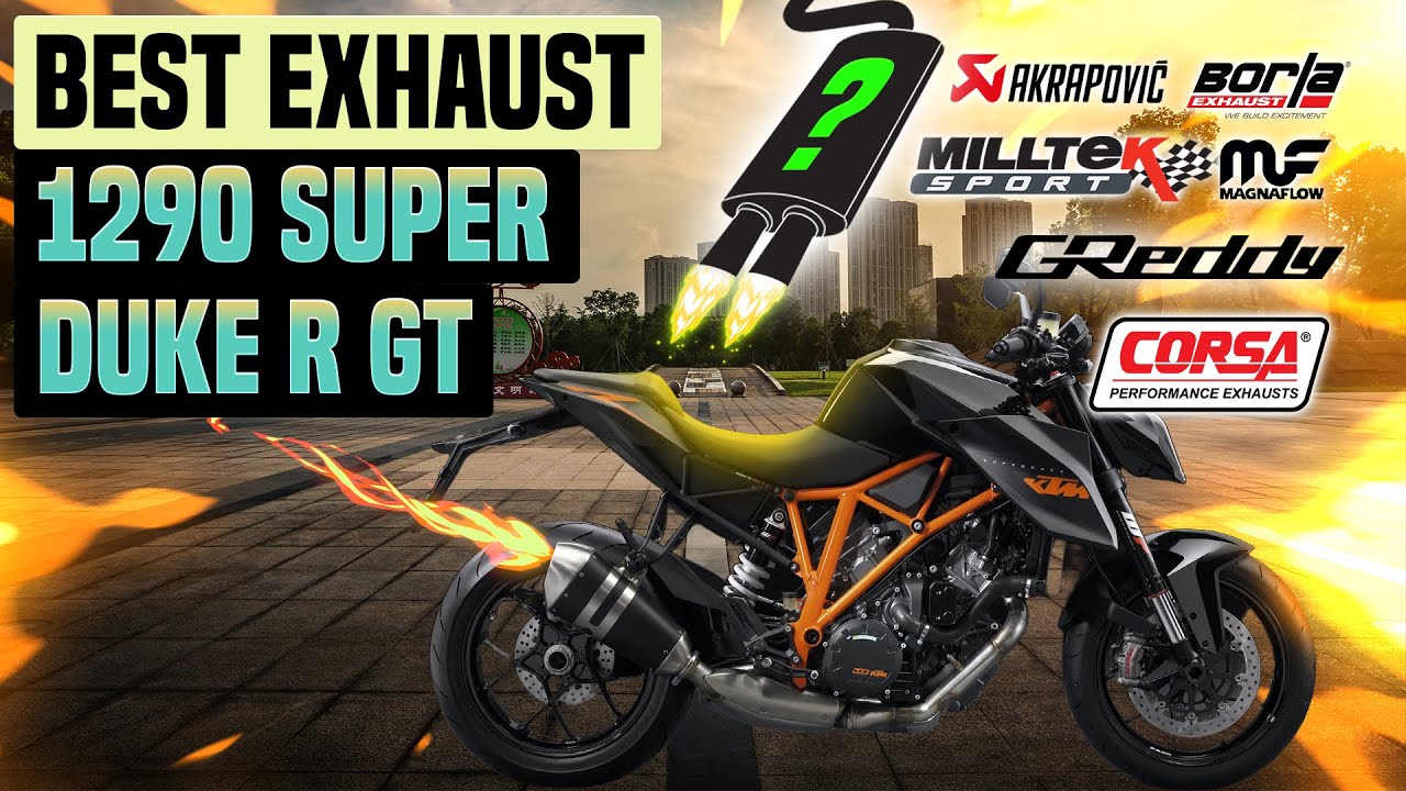 KTM 1290 Super Duke Exhaust Sound R GT 🔥 Akrapovic,Arrow,Stock
