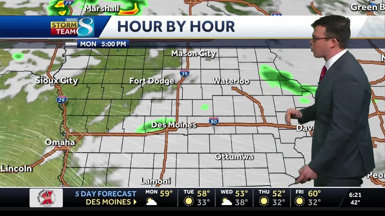 Iowa weather: Much warmer week with some rain chances - YouTube