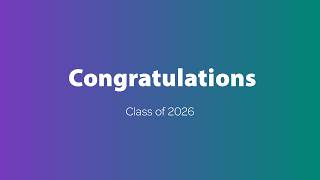 Celebrity Portage College Convocation Ceremony 2026 - Day 1 Morning Wealth