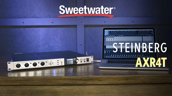 Steinberg AXR4T Thunderbolt Audio Interface Overview