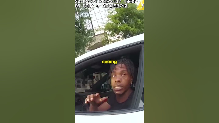 Lil Baby Stopped By Police