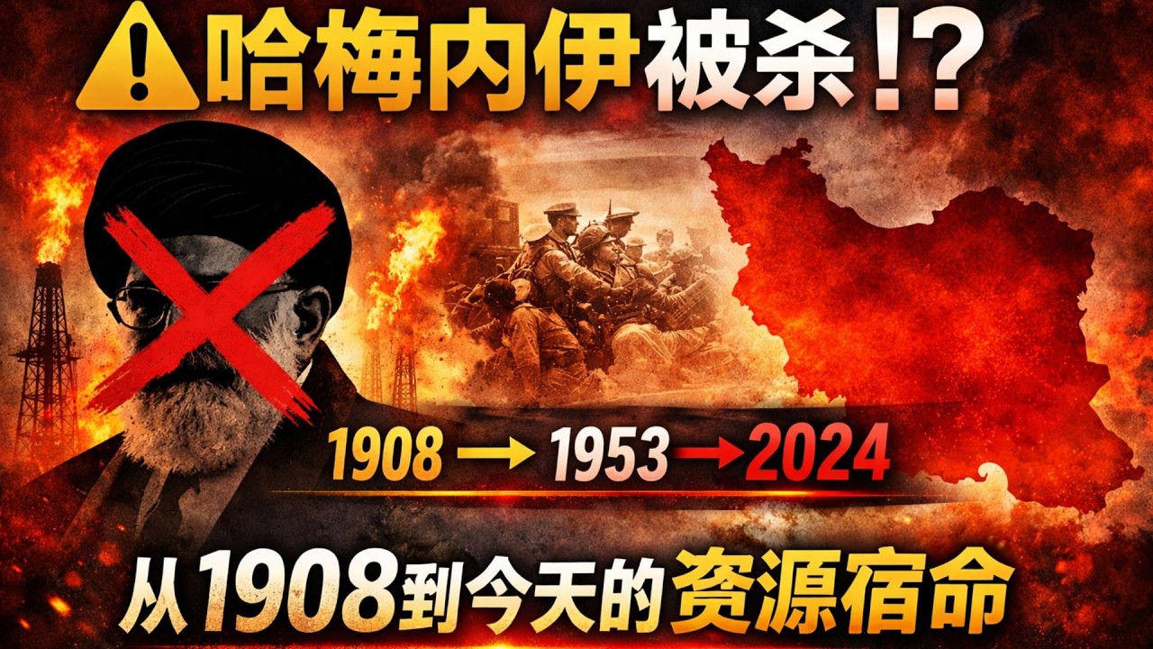 轰动全球！哈梅内伊被杀？这不是新闻，而是伊朗资源与权力的历史宿命#伊朗局势, #伊朗政局, #中东最新局势#伊朗政治,