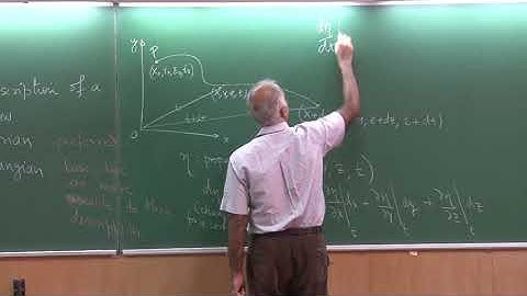 Lecture05_PartA_HD: Kinematics-Lagrangian/Eulerian(Fluid Mechanics and Rate Procs by Sanjay Mittal)
