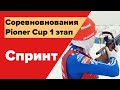 Соревновнования Pioner Cup 1 этап. Спринт. 27 января 2018 года