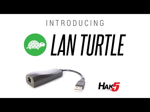 Introducing the LAN Turtle by Hak5