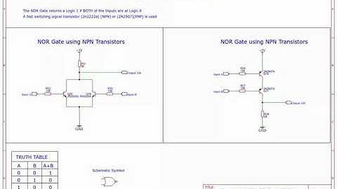 Mạch nguyên lý logic AND OR XOR NOT kỹ thuật số - Kỹ thuật Khánh hòa