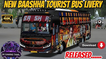 NEW BAASHHA BUS MOD / NO PASSWORD 🔑 / SK GAMING TAMIL /