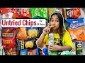 I only ate UNTRIED CHIPS for 24 Hours | Food Challenge | Chips & Dips