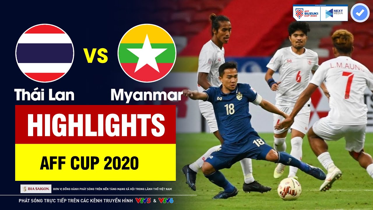 Highlights Thái Lan vs Myanmar | Siêu sao ghi siêu phẩm sút xa - Thái Lan trút cơn mưa bàn thắng