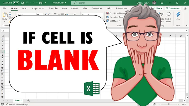 If Cell is Blank Then ... Return Value or Blank in Excel