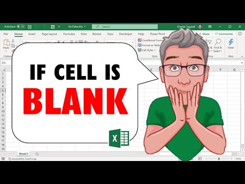 If Cell Is Blank Then ... Return Value Or Blank In Excel