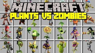 Minecraft PLANTS VS ZOMBIES: GARDEN WARFARE MOD! | SURVIVE ARMY OF ZOMBIES! | Modded Mini-Game screenshot 4