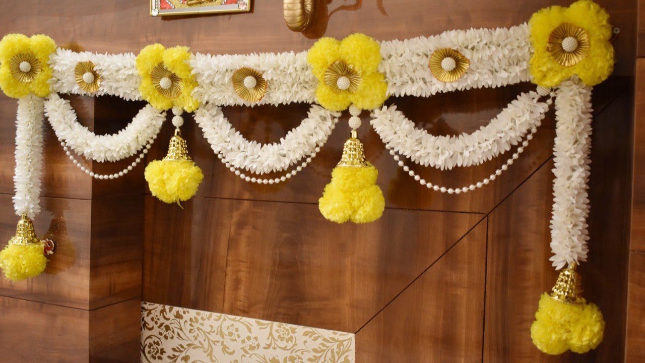 Designer Toran Making At Home// Bandanwar , Door Hanging // New Trendy Pattern 2023