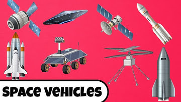 Space Vehicles with realistic videos| Space Shuttle|Rocket|satellite|Mars Rover #english #space