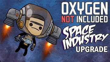 Duplicant Jetpacks! - Oxygen Not Included Gameplay - Space Industry Upgrade